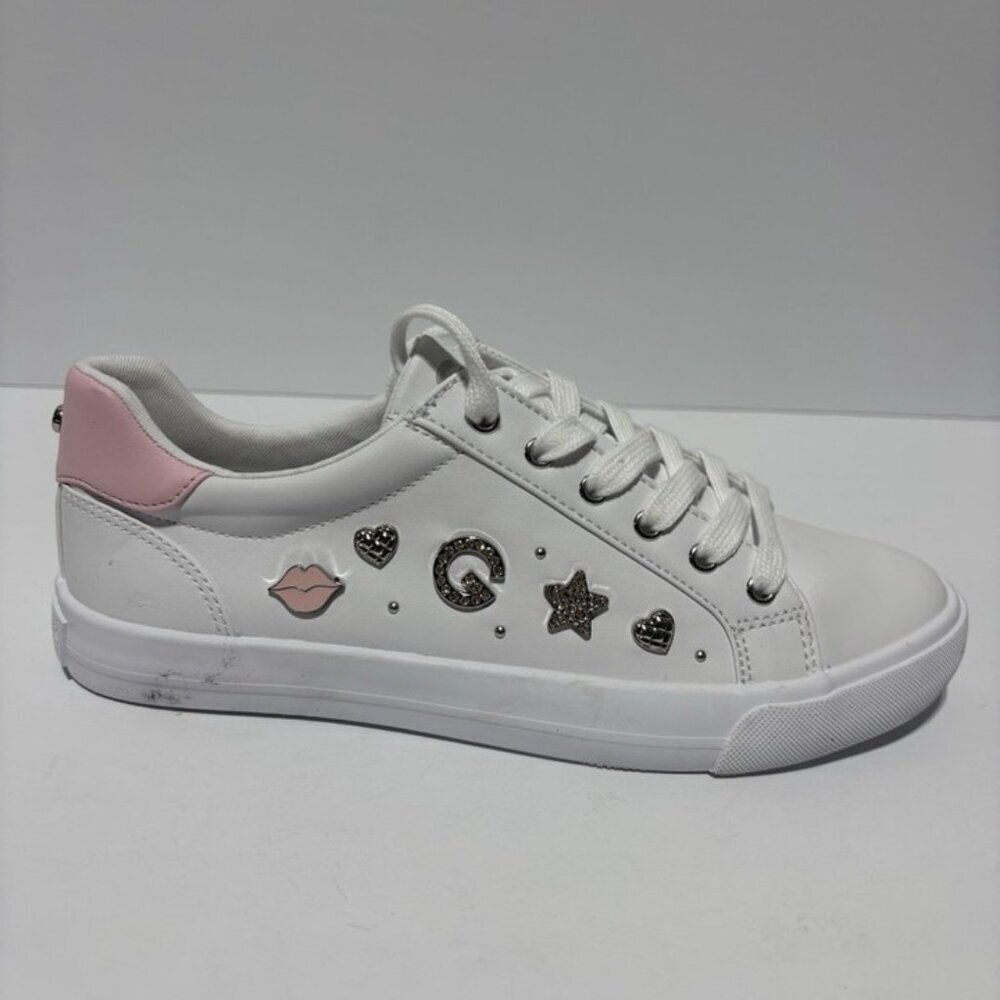 G By Guess Women’s Arden White Sneakers, Size 9 M